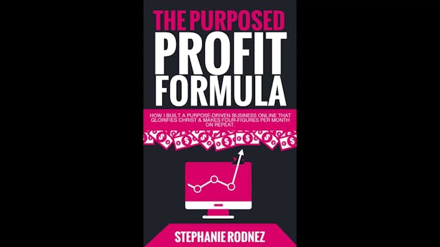 The Purposed Profit Formula-Track 3-C...