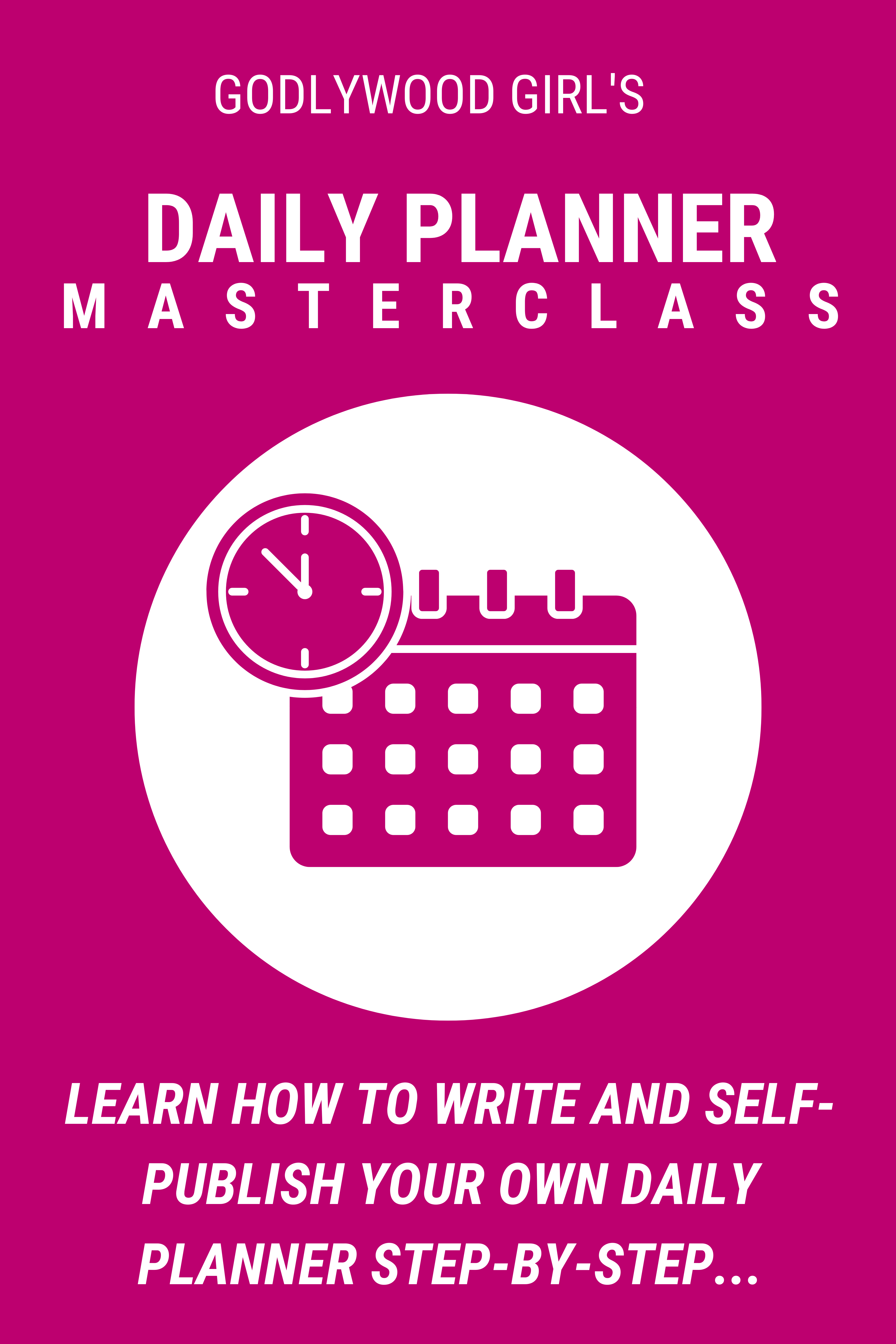 How To Create And Self-Publish A Daily Planner 2.0