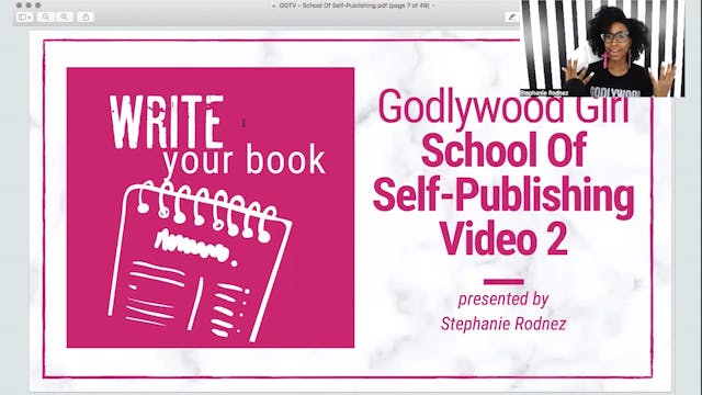 School Of Self-Publishing Video 2 - B...