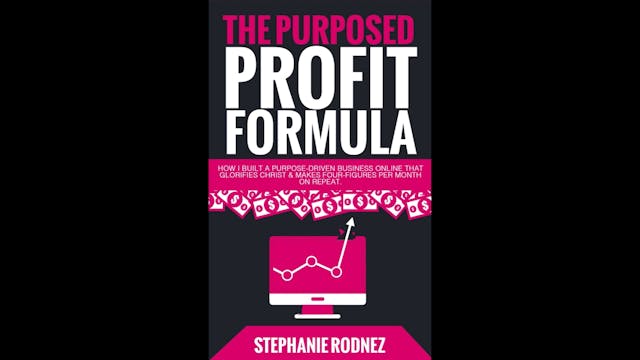 The Purposed Profit Formula-Track 6-C...