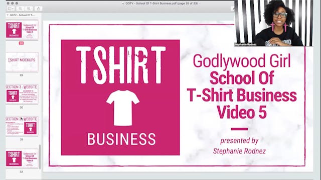 School Of T-Shirt Business Video 5 - ...