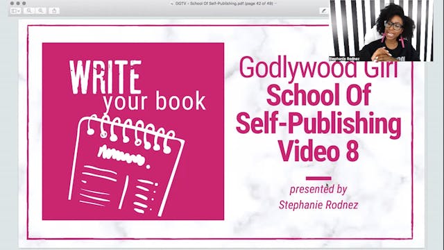 School Of Self-Publishing Video 8 - S...