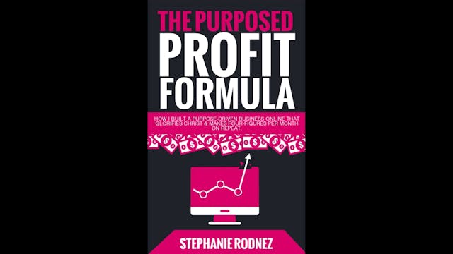 The Purposed Profit Formula-Track 7-C...