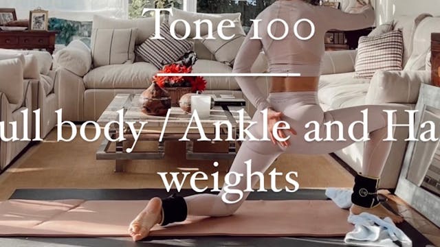 Tone 100 - Full Body routine assigned...