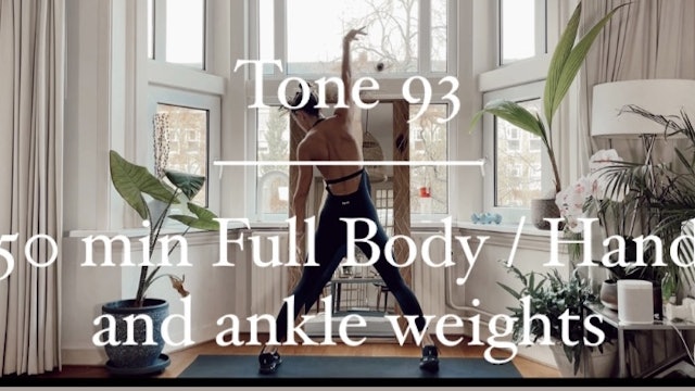 Tone 93   7/11/22 - Full Body (Advanced Version)