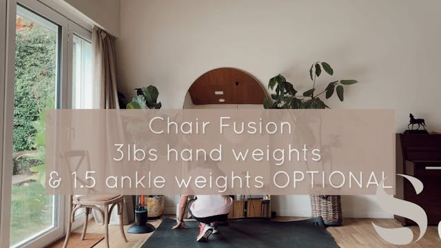 Chair Fusion 59- Weights optional