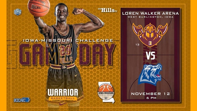 Iowa-Missouri Challenge: 11-12-21 IHCC Men's Basketball vs MSWP