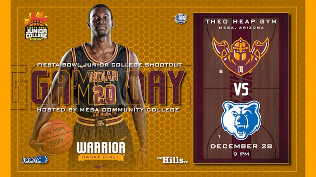 Fiesta Bowl Shootout: 12-28-21 IHCC Men's Basketball vs Salt Lake