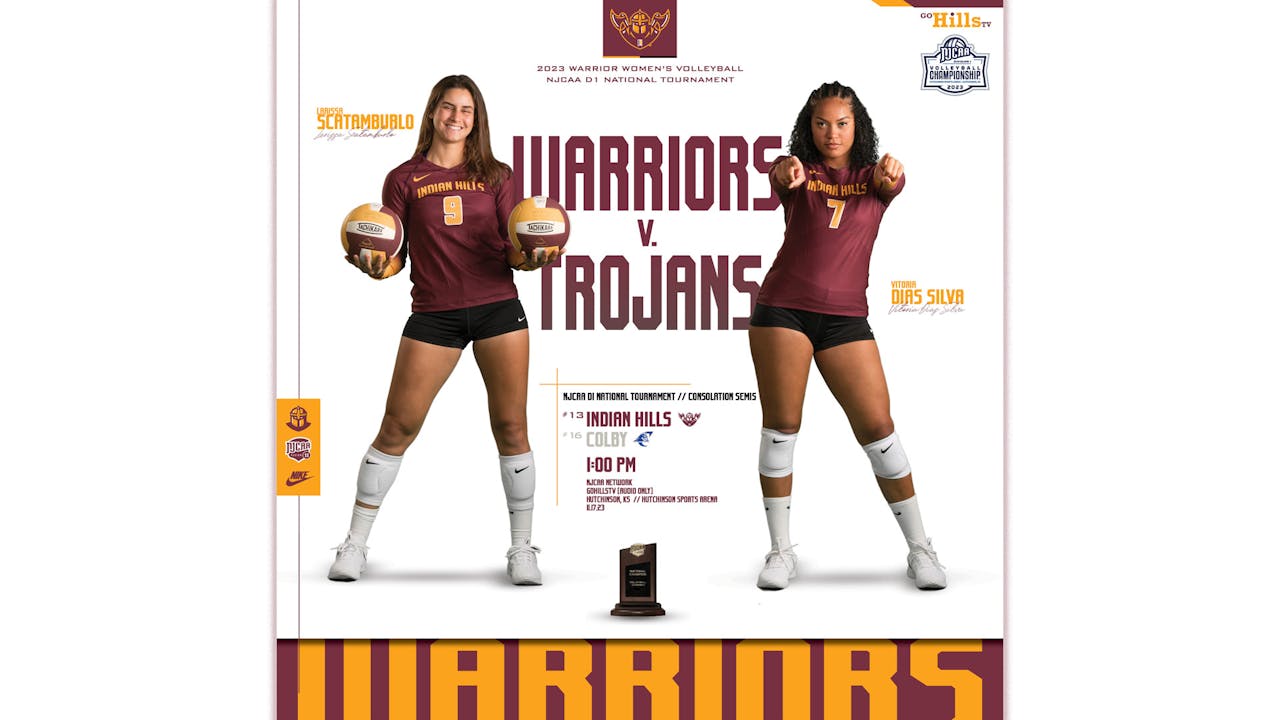 NJCAA National Tournament 111723 IHCC Volleyball vs Colby 2023