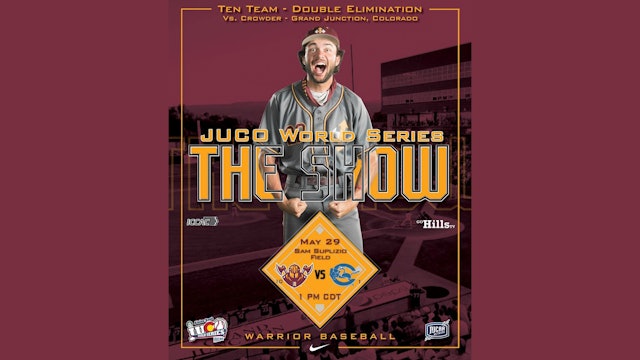 JUCO World Series: 5-29-21 IHCC Baseball vs Crowder