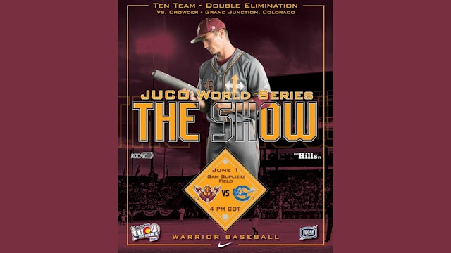 JUCO World Series: 6-01-21 IHCC Baseball vs Crowder