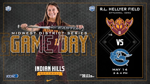 NJCAA Midwest District Tournament: Game 2 - Indian Hills vs Crowder