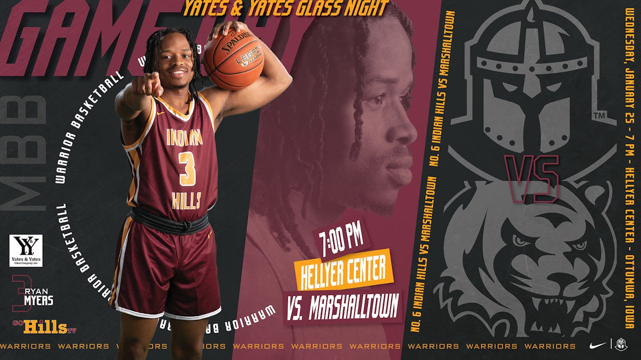 1-25-23 IHCC Men's Basketball vs Marshalltown - 2022-2023 - GoHillsTV