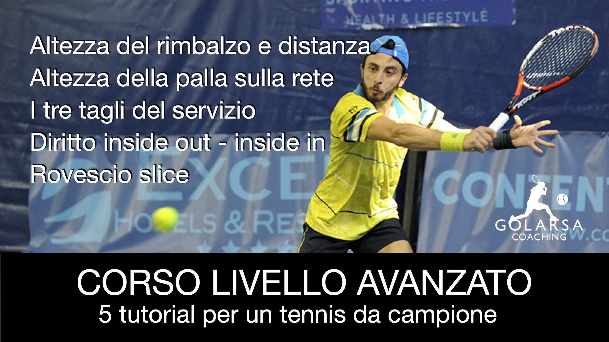 CORSO DI TENNIS LIVELLO AVANZATO