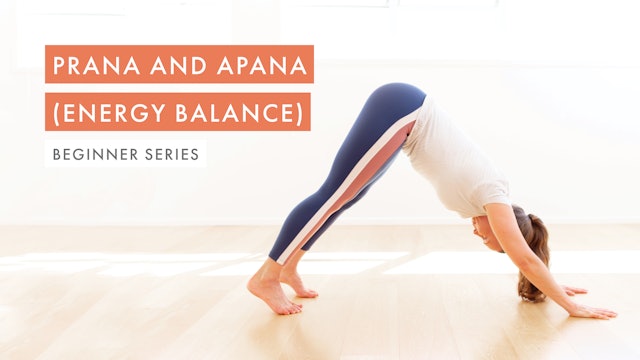 Prana and Apana (Energy Balance)