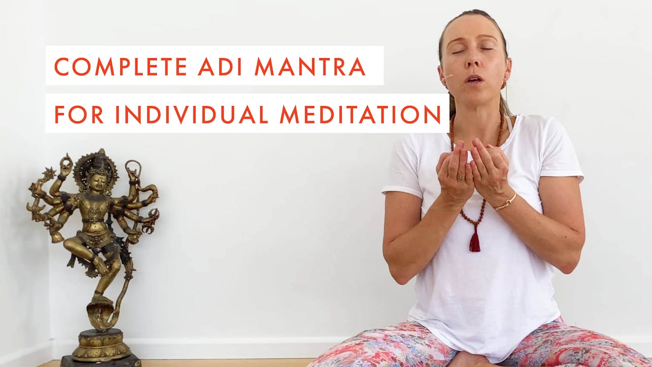 Complete Adi Mantra For Individual Meditation - Golden Yogi Online