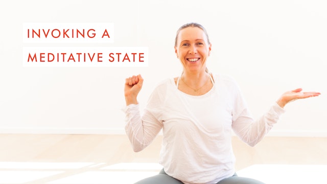 Invoking a Meditative State
