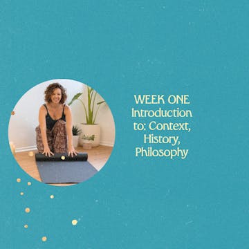 Intro to Yoga {Week 1 of 7}