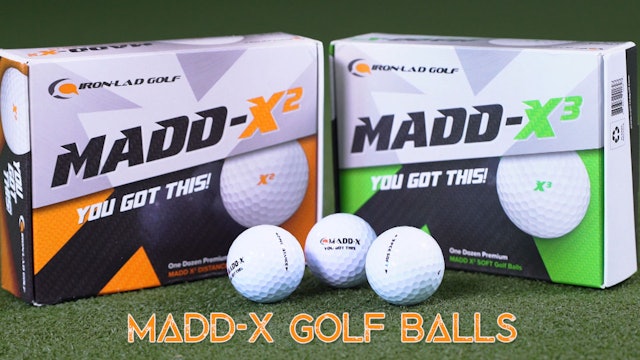 Iron-Lad Madd-x Golfballs