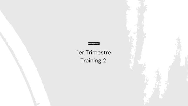 Trimestre 1:  Training n° 2