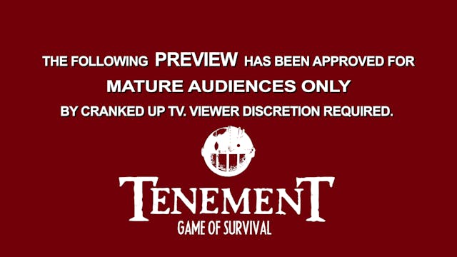 Tenement - Red Band Trailer