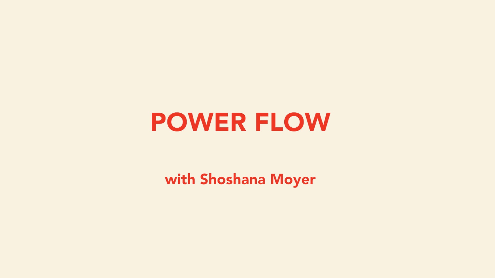 Power Flow For Springtime Strength with Shoshi and Gabi 4.8.24