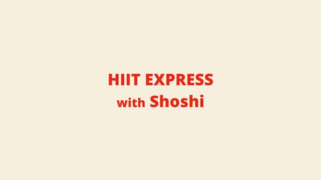 Lower Body HIIT Express with Shoshi 1...