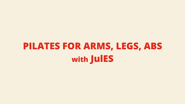 Full Body Pilates with Jules 11.29.2021