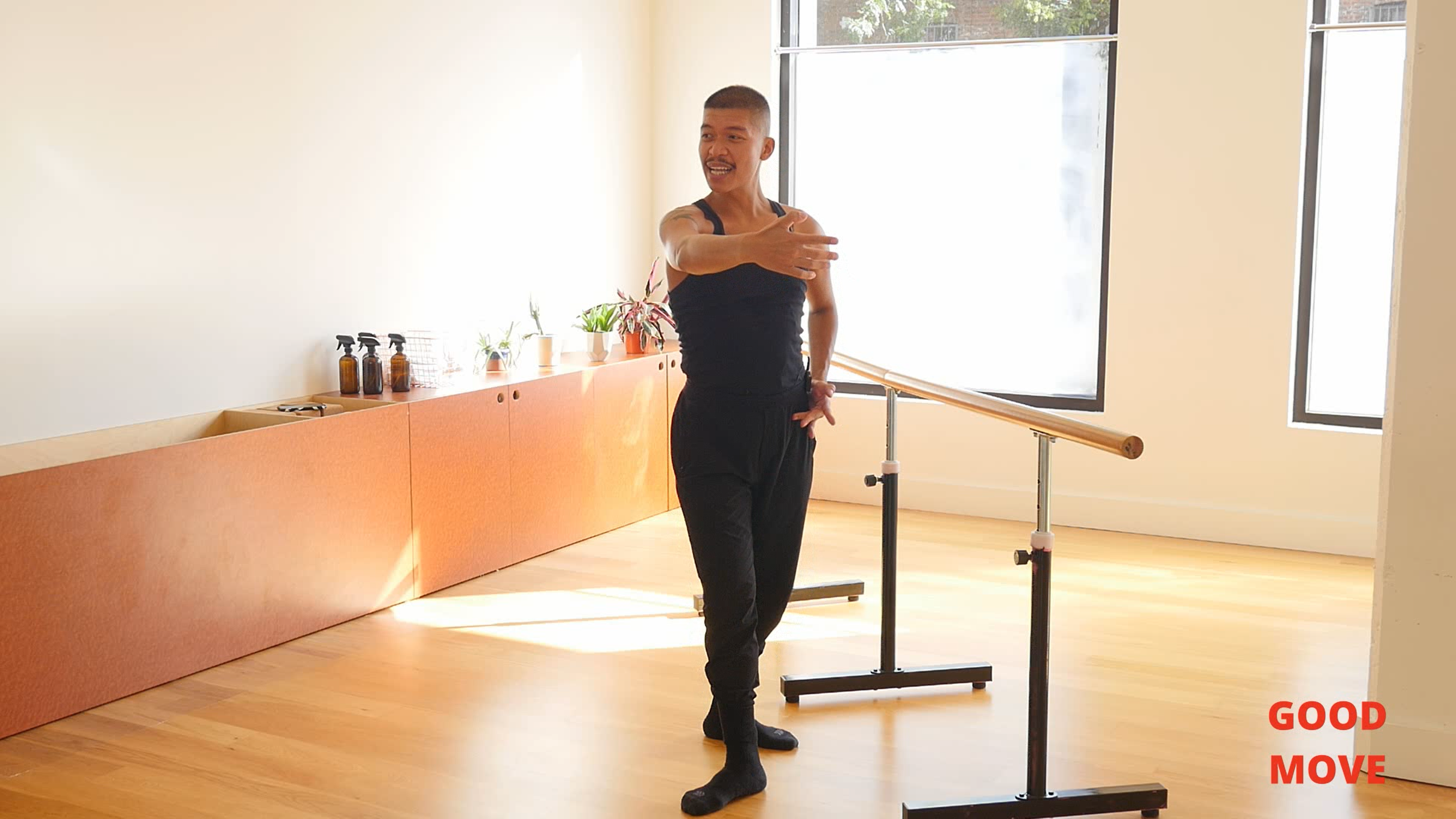  Contemporary Ballet Barre + Center with Julius