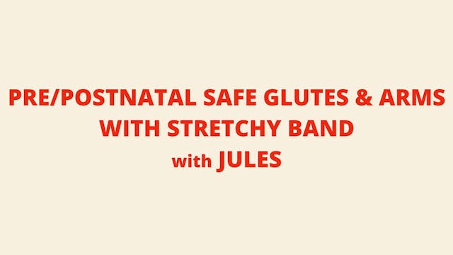 Glutes & Arms Pilates with Jules 3.5.24
