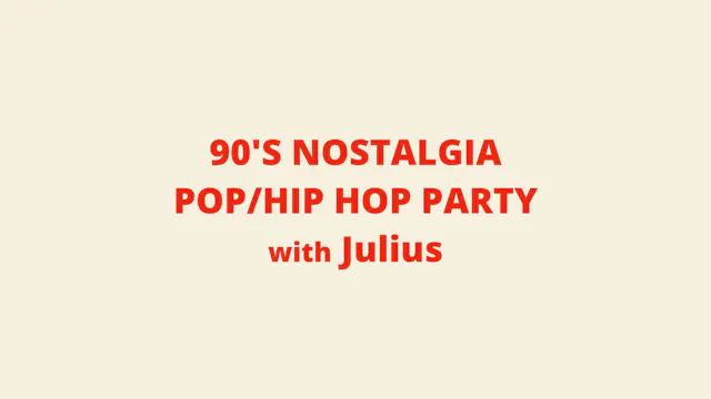 90’s Hip Hop Combo with Julius, Ebony...