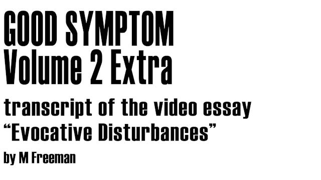 OCTOBER 2023 EXTRA: Curatorial Video Essay Transcript (pdf)
