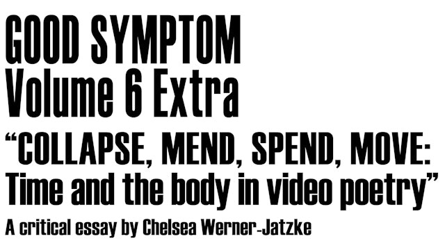FEBRUARY 2024 EXTRA: A Curatorial Essay by Chelsea Werner-Jatzke (PDF)