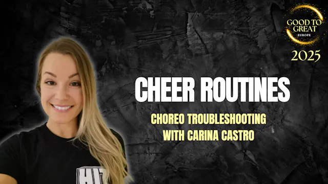 Carina Castro: Troubleshooting Choreography Issues