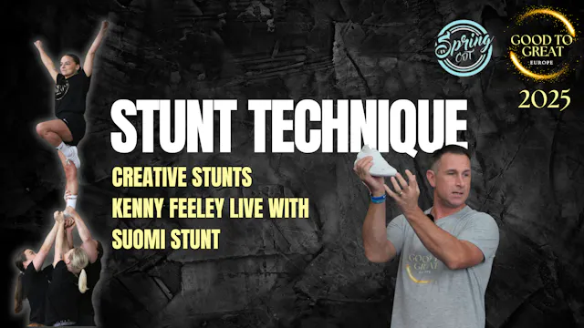 Kenny Feeley LIVE with Suomi Stunt: Creative Stunt