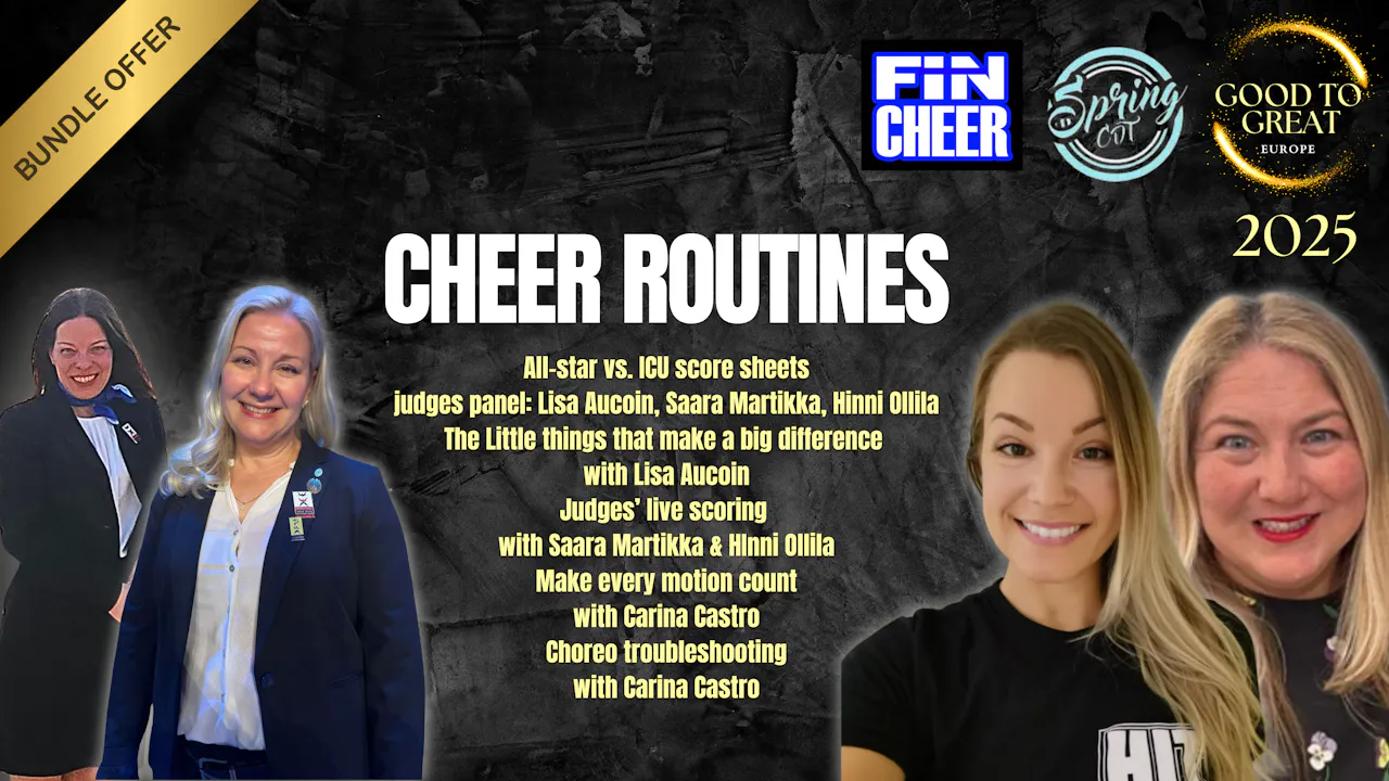 Bundle Offer: Cheer Routines (5)