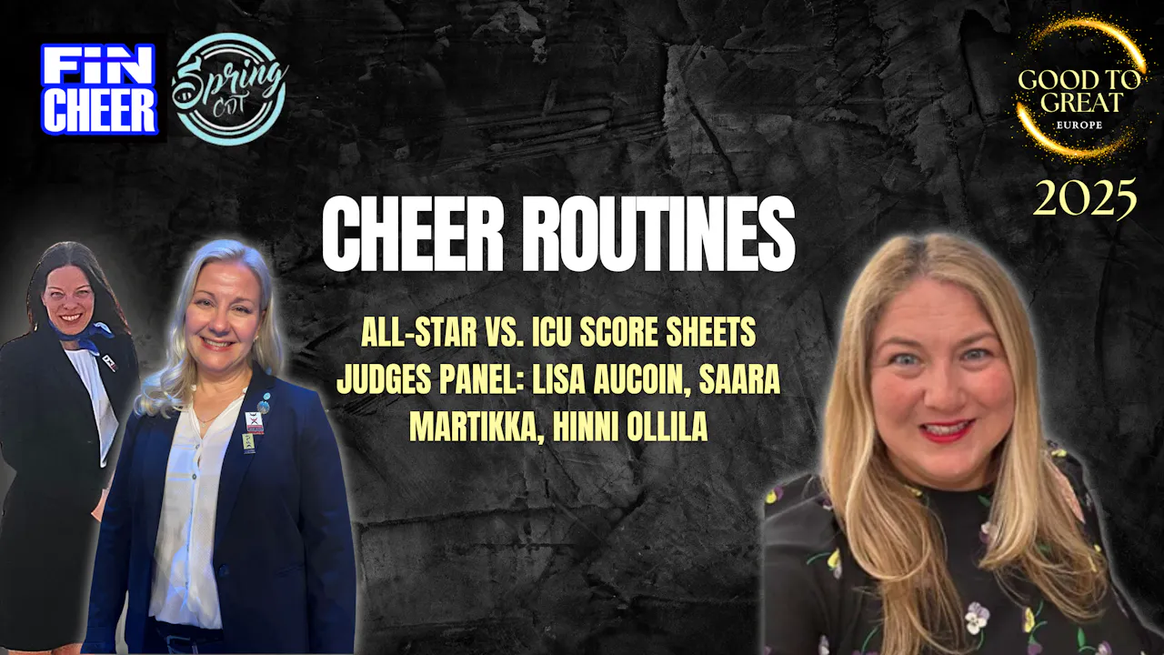Judges Panel: All Star vs. ICU score sheets