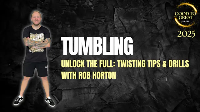 Rob Horton - Unlock the Full: Twisting Drills