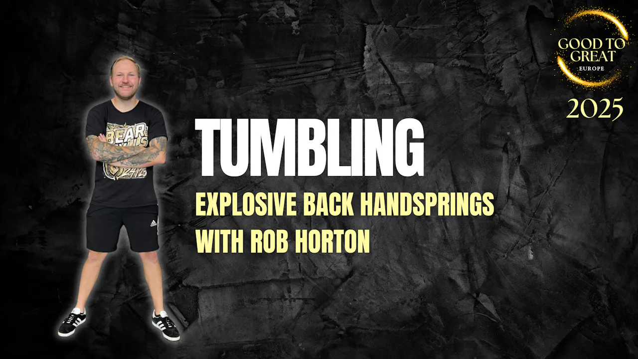 Rob Horton - Explosive Back Handsprings