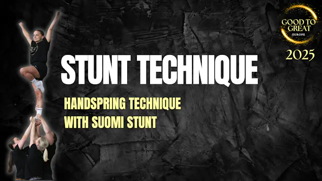 Suomi Stunt - Handspring Technique