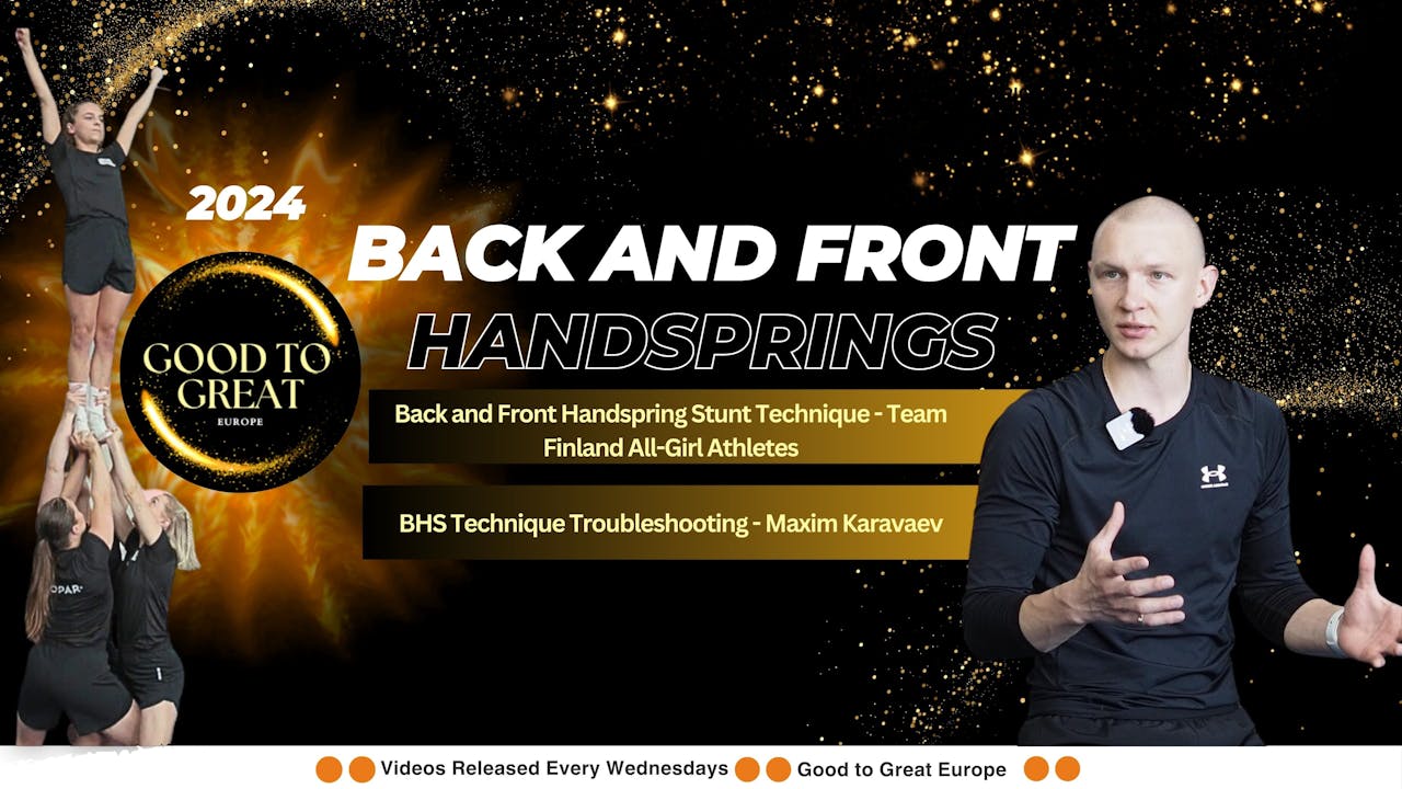 Front and Back Handsprings