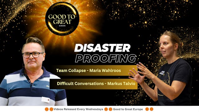 Disaster Proofing