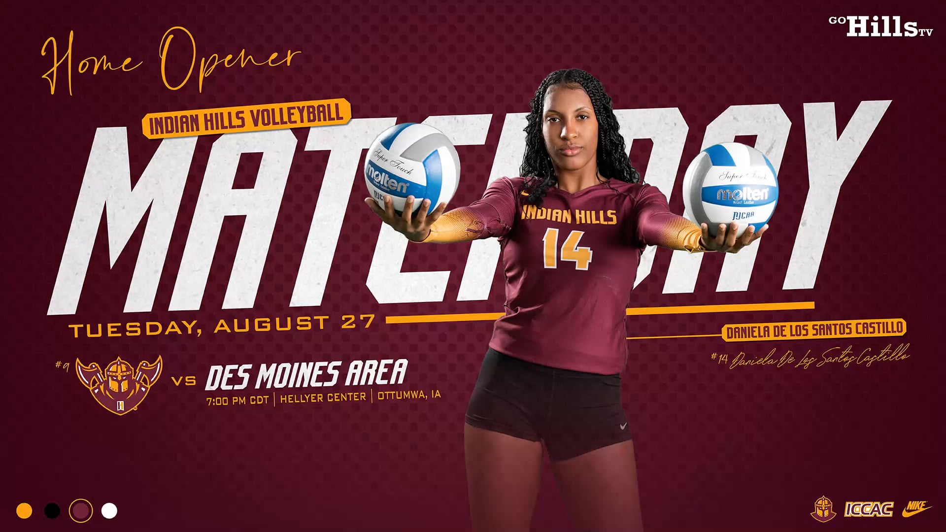 8-27-24 IHCC Volleyball vs DMACC