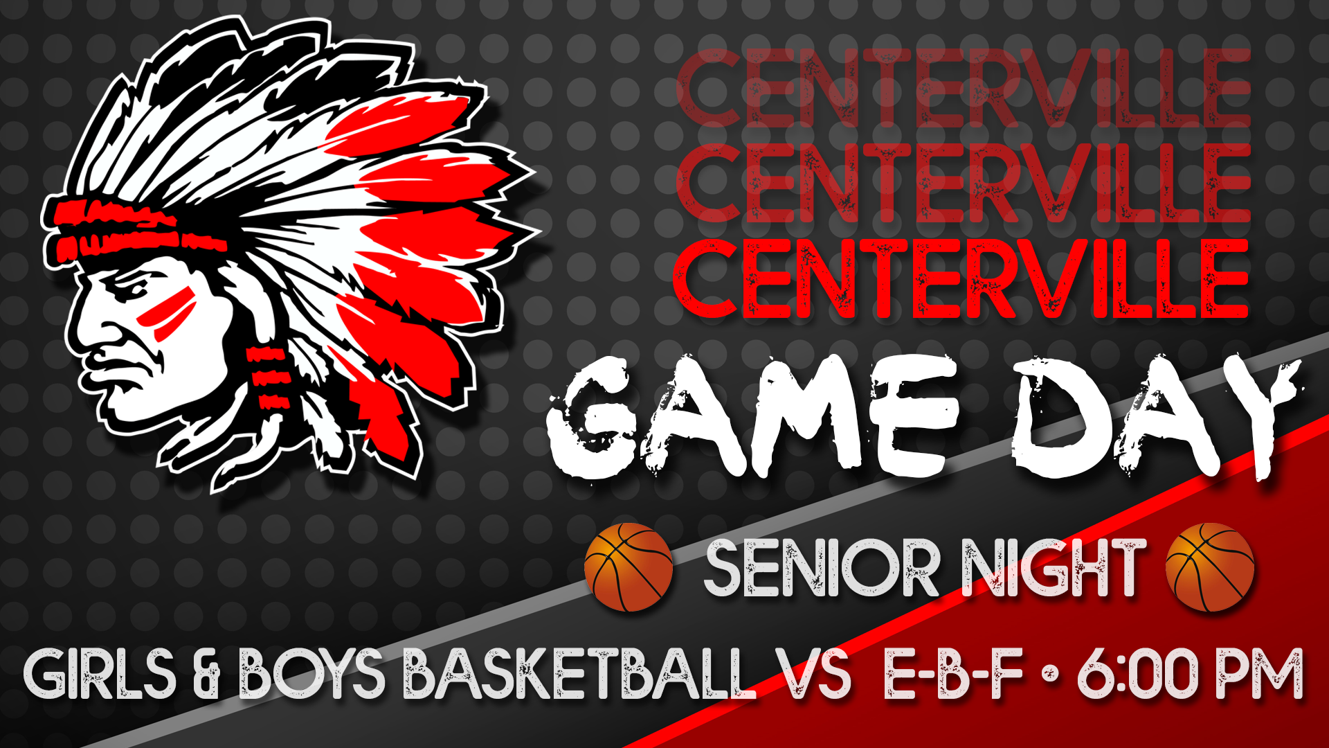 Centerville Boys Varsity Basketball vs Eddyville