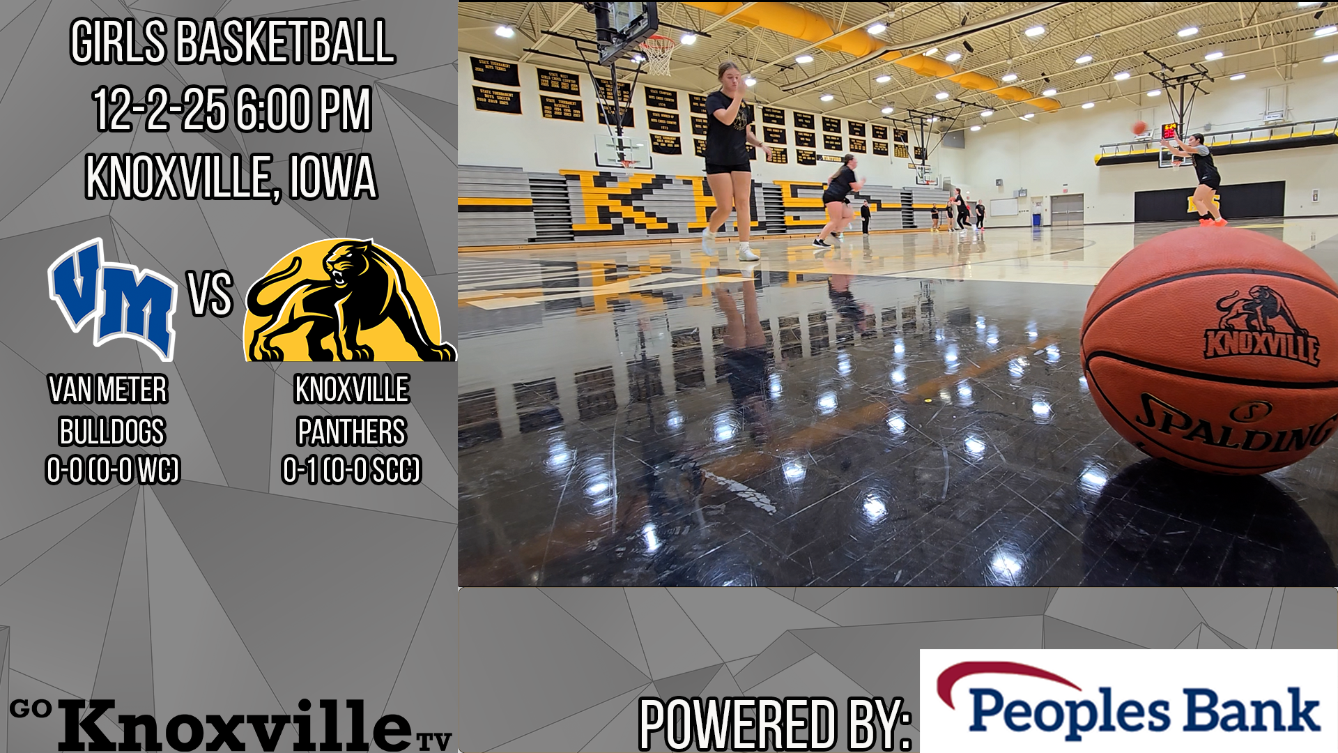 Knoxville vs Van Meter Girls Basketball 12-2-25