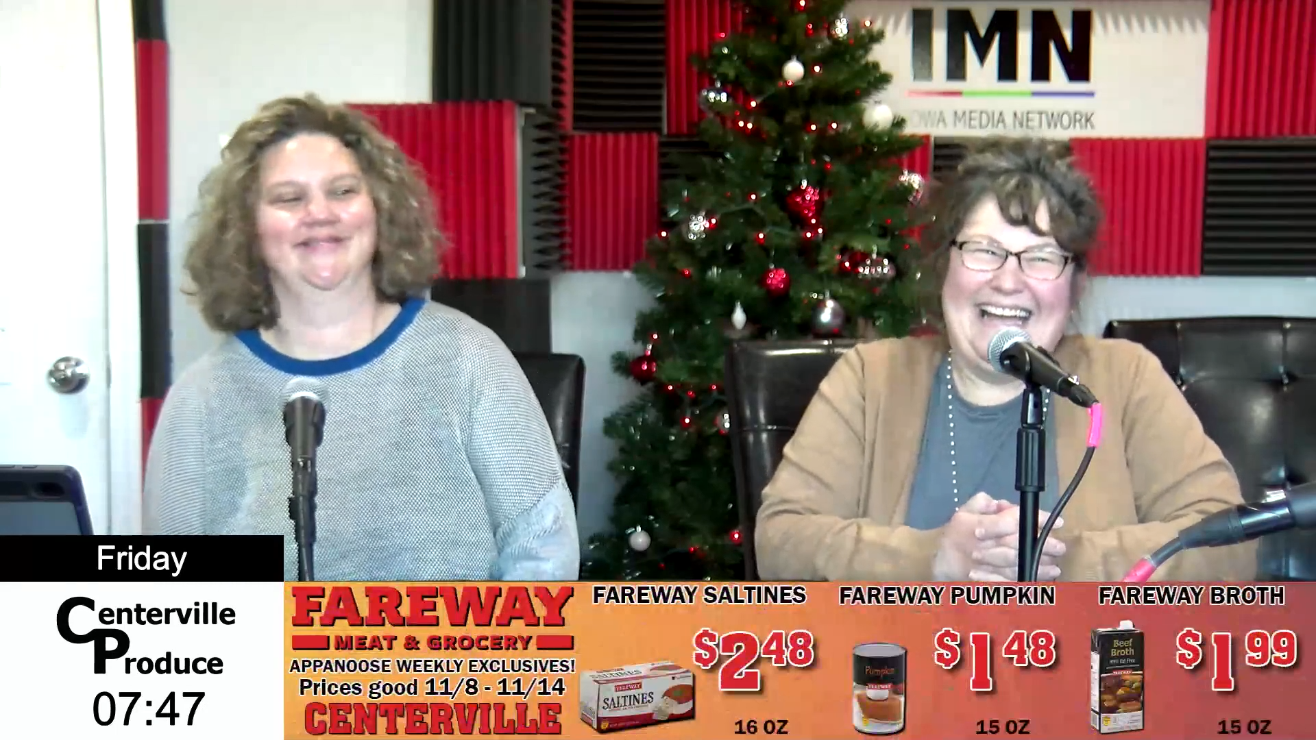 Mystique and Nona's Bakery Pajama Night