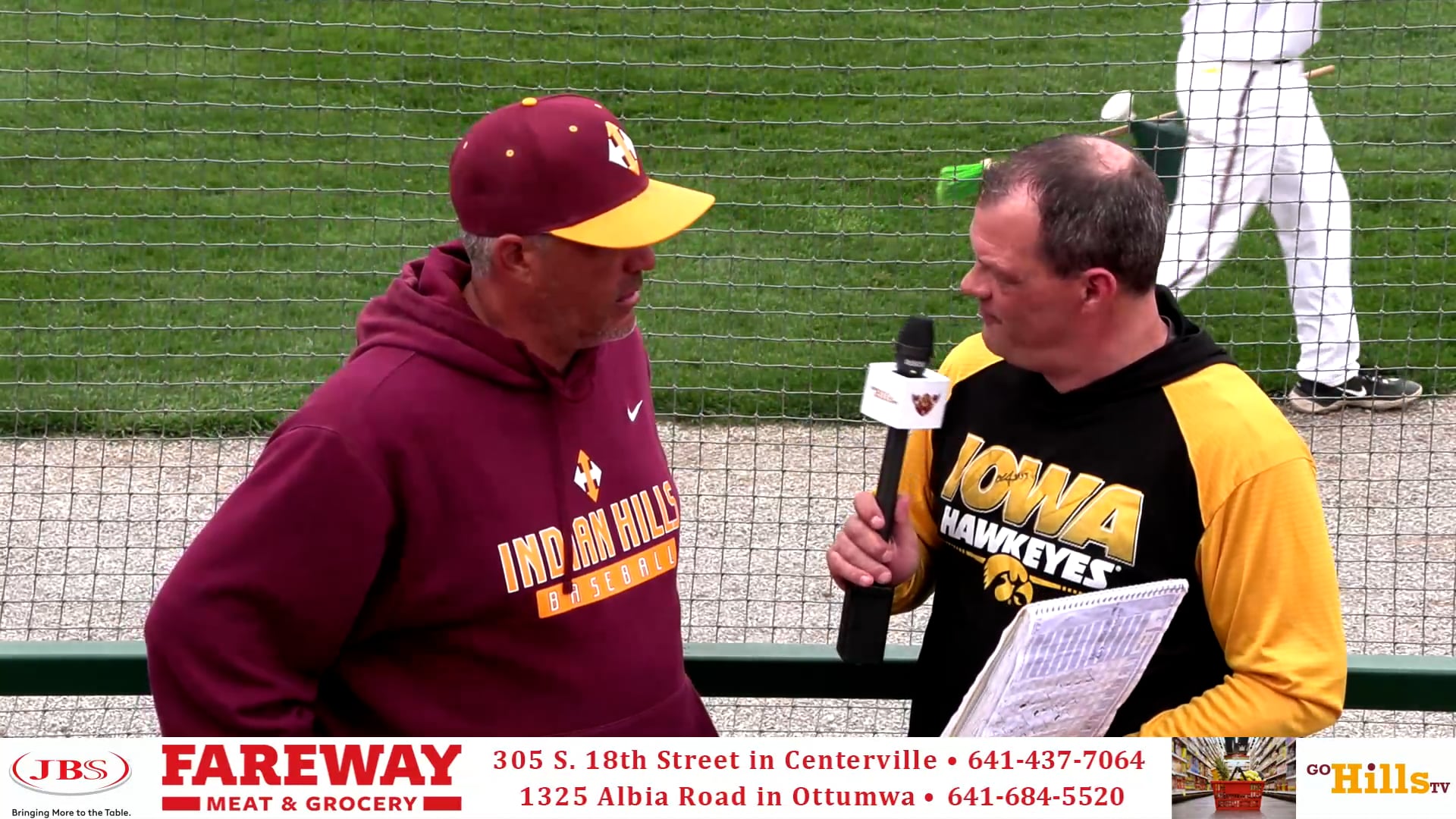 4-19-23 IHCC Baseball vs NIACC Post Game Interview