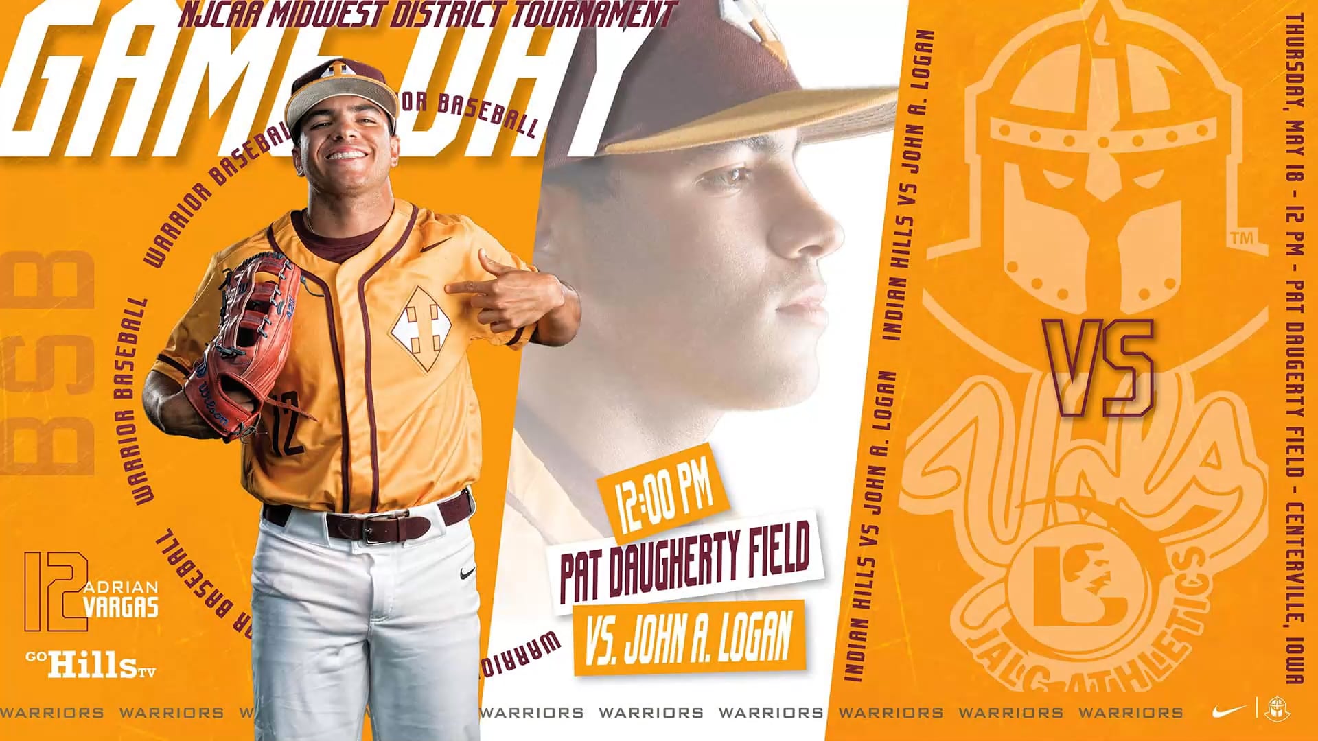 Midwest District Tournament 5-18-23 Indian Hills vs John A. Logan