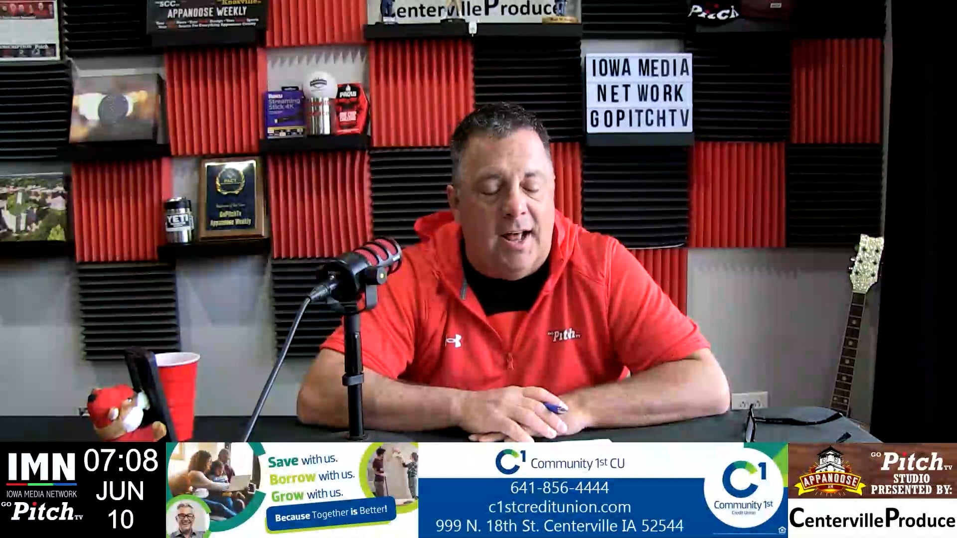 Camp Appanoose stops by for an interview