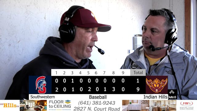 3-19-22 IHCC Baseball vs Southwestern...